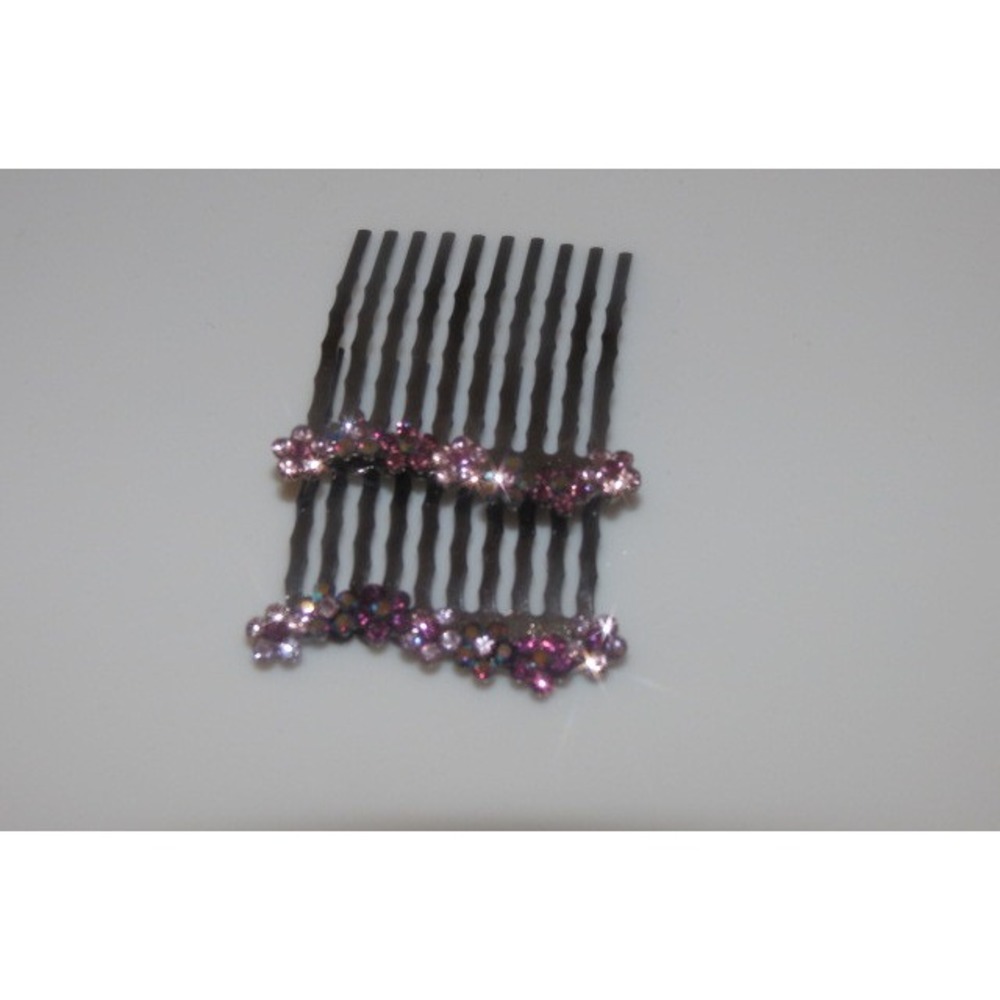 2 Newโ Gorgeous Hair Comb with Shiny Crystals Hair Jewelry Accessories